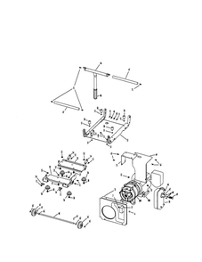 Main Unit 2 Diagram and Parts List for 030239  Briggs and Stratton Generator